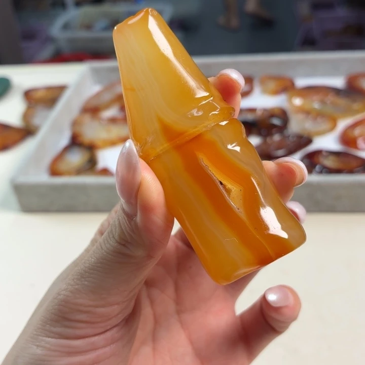 玛瑙/玉髓未镶嵌吊坠(不含链)
