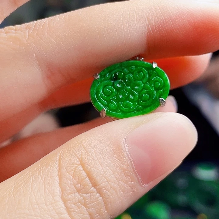 翡翠银S925镶嵌颈饰多样性