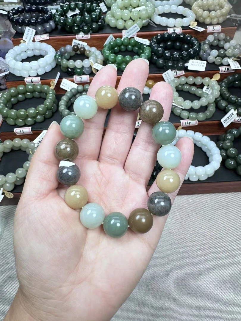 纯天然和田玉手串