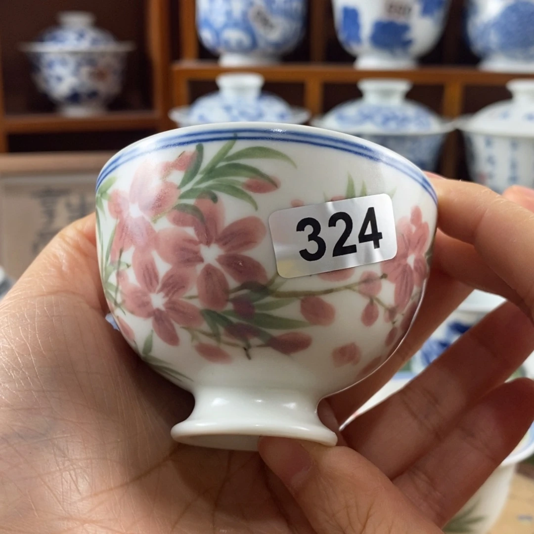 瓷片景德镇陶瓷手绘茶器324