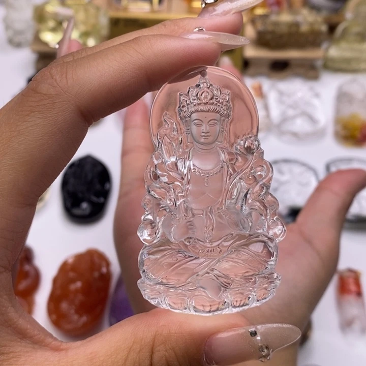 未镶嵌项链水晶꧁****꧂定制