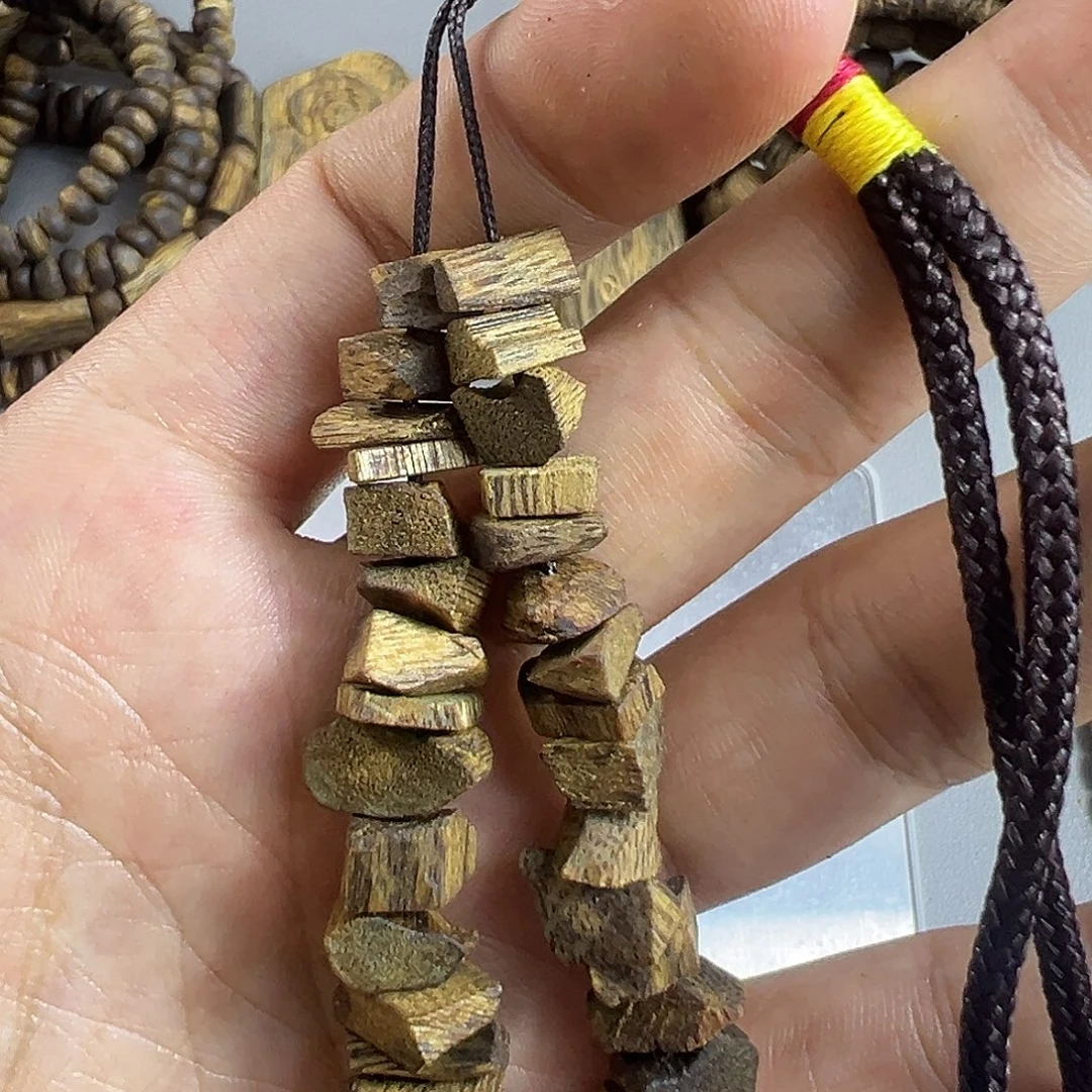 沉香枕沉香奇楠沉香碎银车挂