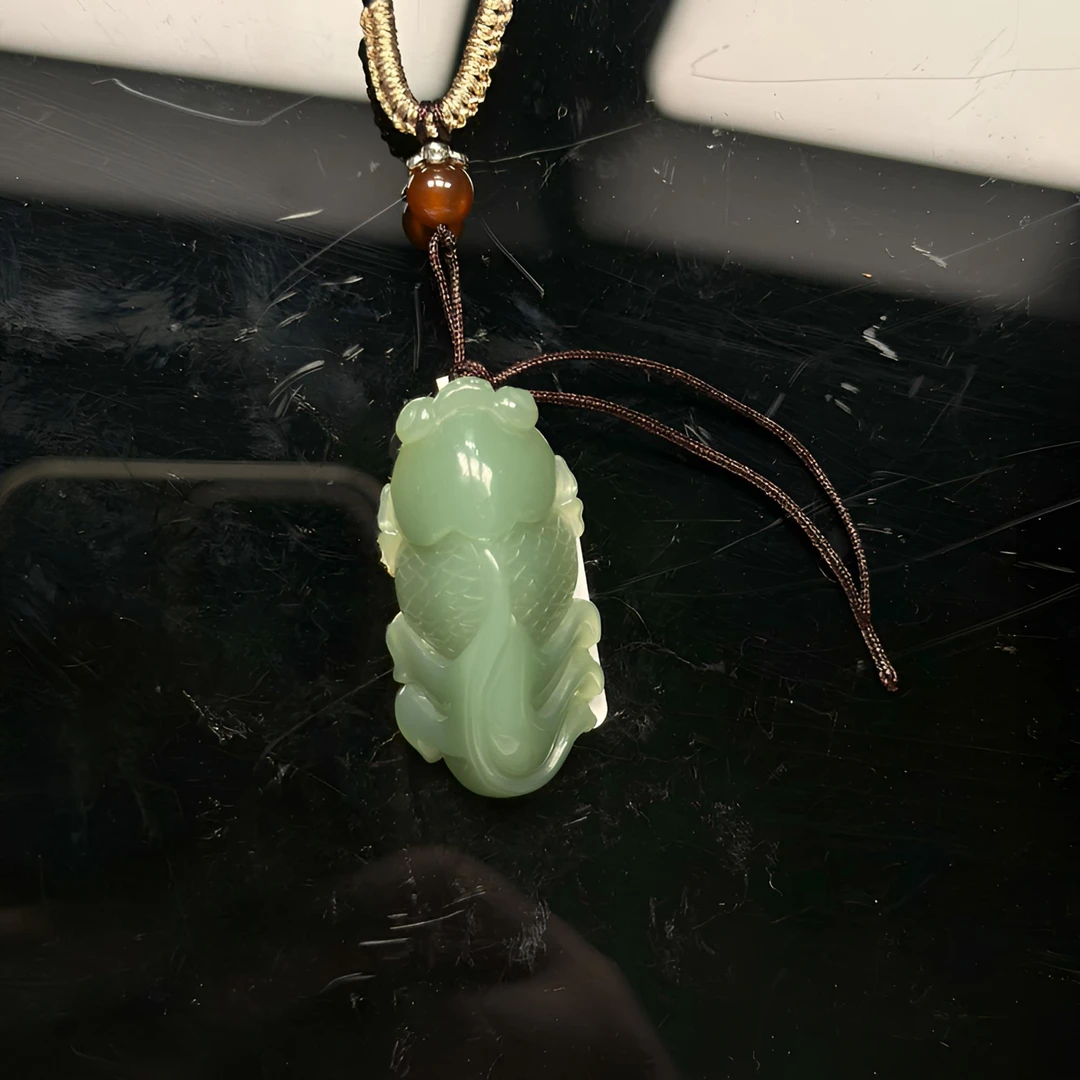 金鱼年年有余和田玉碧玉