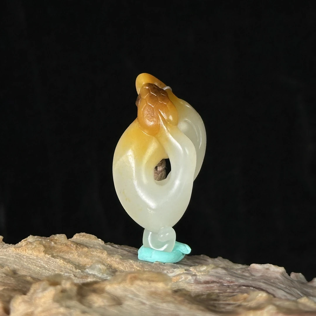 20世纪和田玉生肖蛇佩 WZ0116013*【上海兰馨】