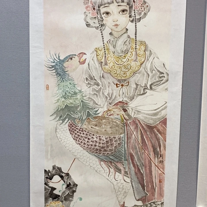国画亲笔手绘原创
