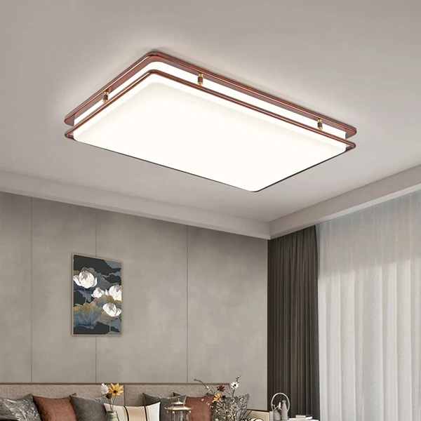 新中式餐厅吸顶灯卧室大气国风客厅中式简约吸顶灯