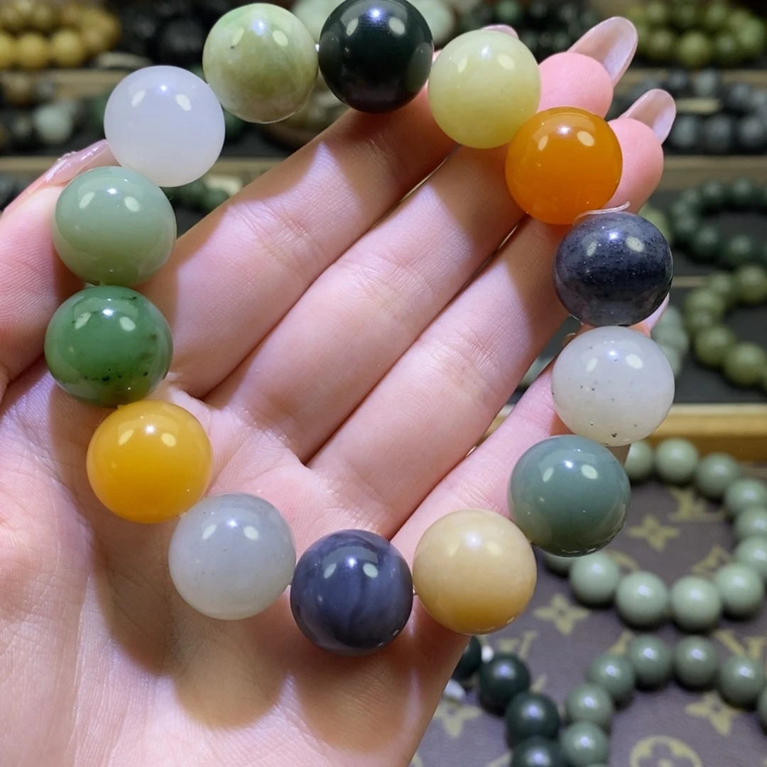 和田玉手串未镶嵌