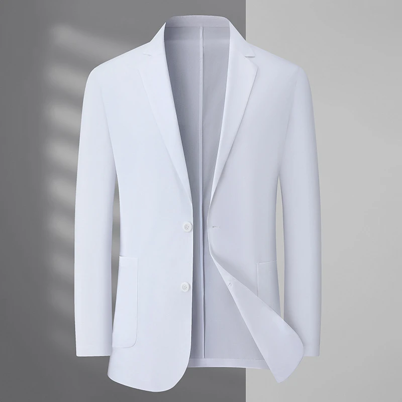 胖子哥2024夏季新款男士高品质加肥加大码时尚休闲防晒西服外套