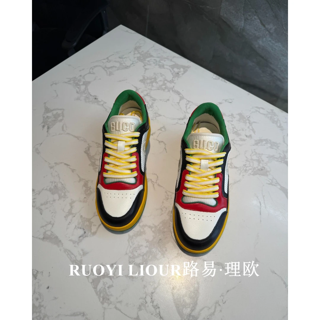 【路易理欧】欧货时尚休闲百搭潮流休闲高街透气网面男鞋9070