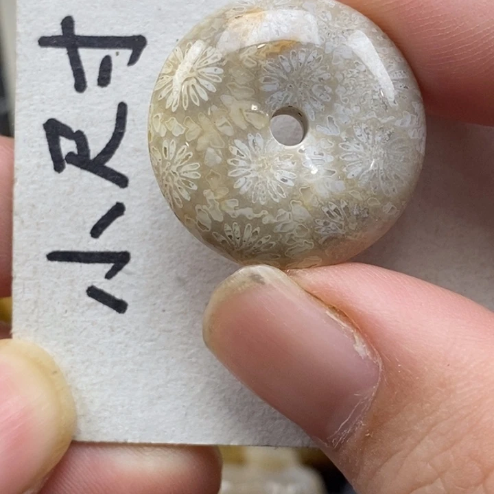 硅化珊瑚（珊瑚玉）未镶嵌颈饰
