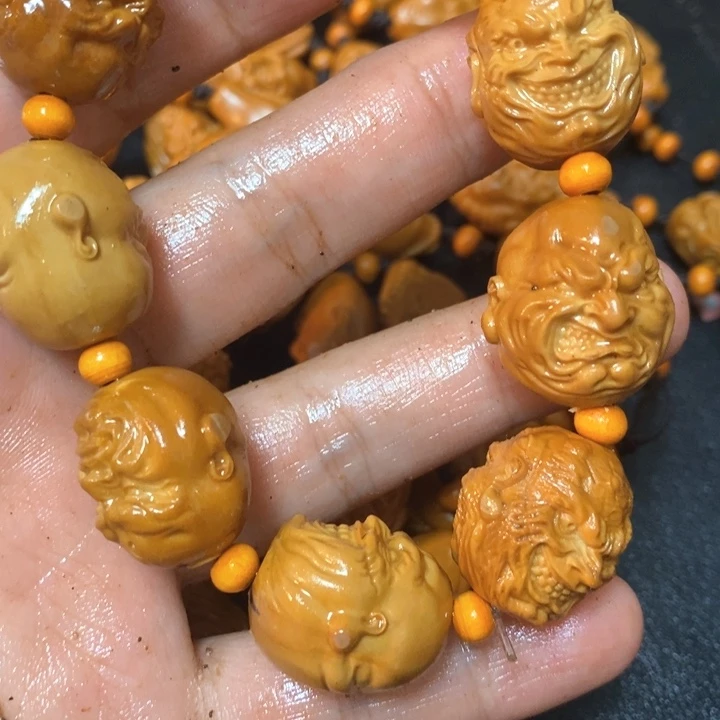 橄榄核手串/手链超****】橄榄微瑕48号