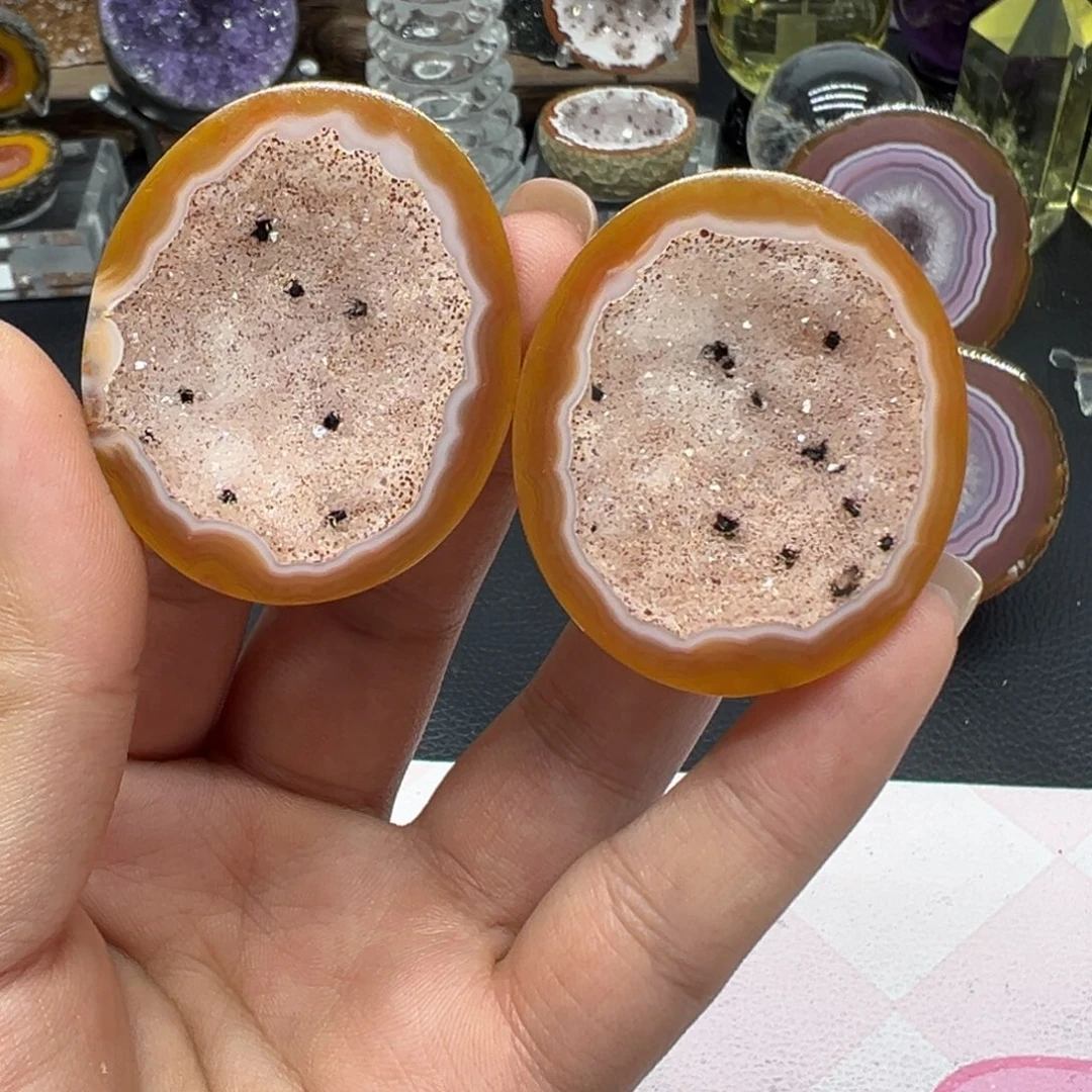 玛瑙/玉髓未镶嵌摆件