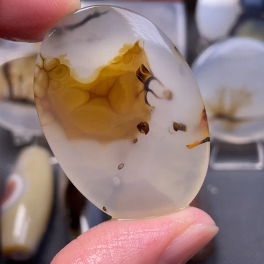 玛瑙/玉髓吊坠(不含链)未镶嵌