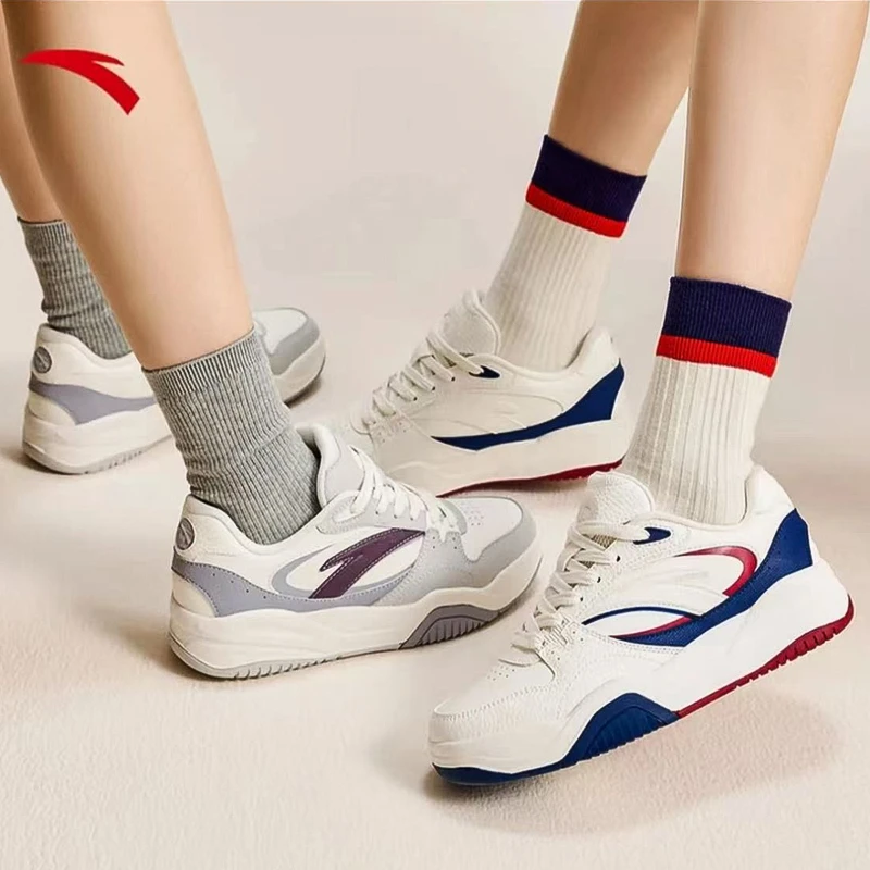 安踏2【樊振东同款】波浪4.0潮流撞色低帮板鞋男女2026新款休闲板鞋