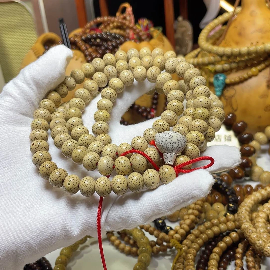 手串星月菩提羲****匠苹果108、元宝三通