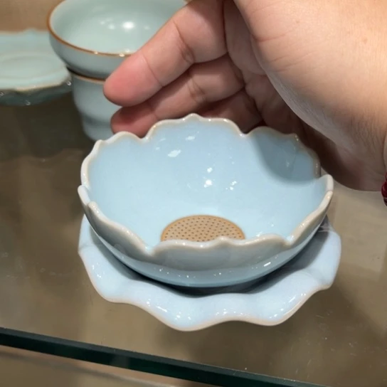 瓷片陶瓷茶具汝瓷茶具