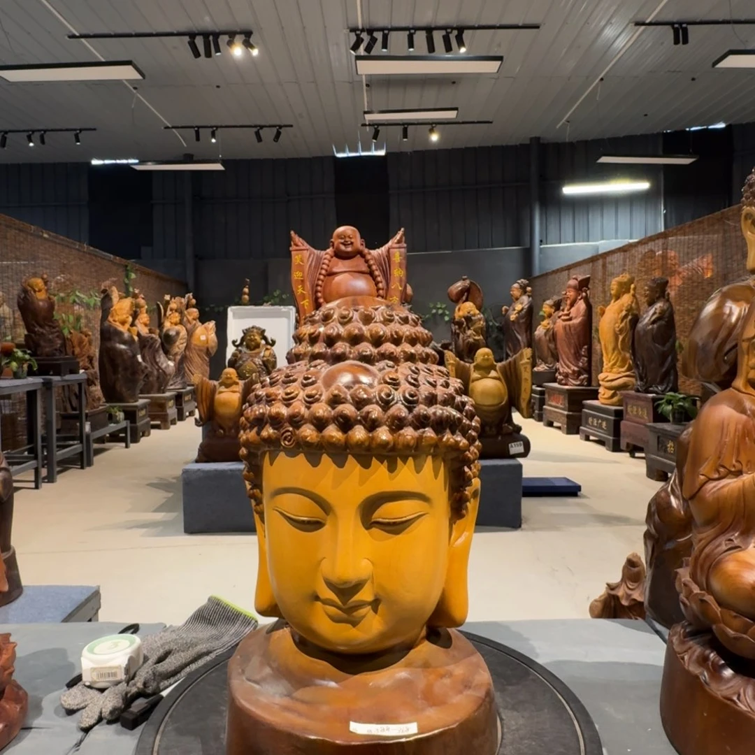 香樟木灰**-佛头39公分