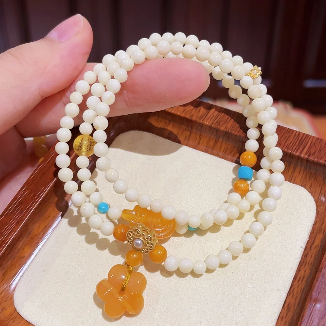 蜜蜡手链未镶嵌手串