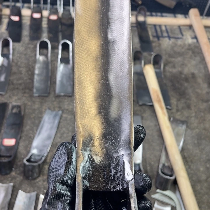 5***5定制龙泉手工制作工艺锄头两斤