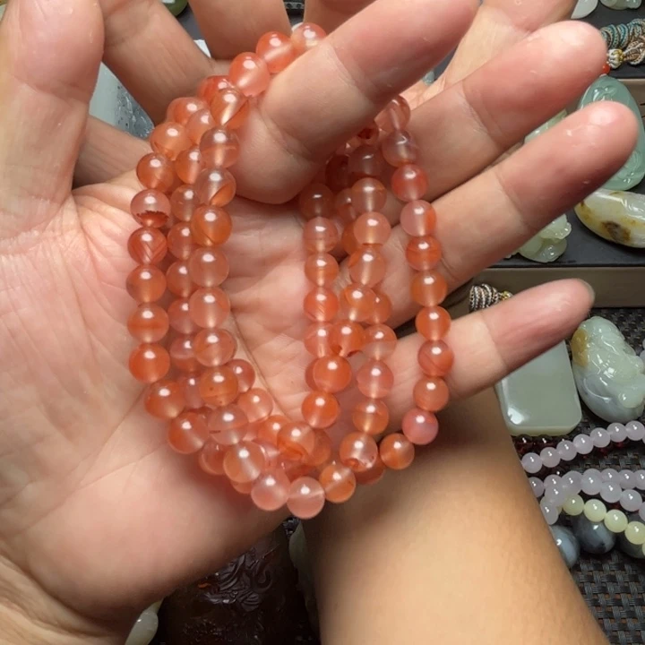 手串未镶嵌南红玛瑙