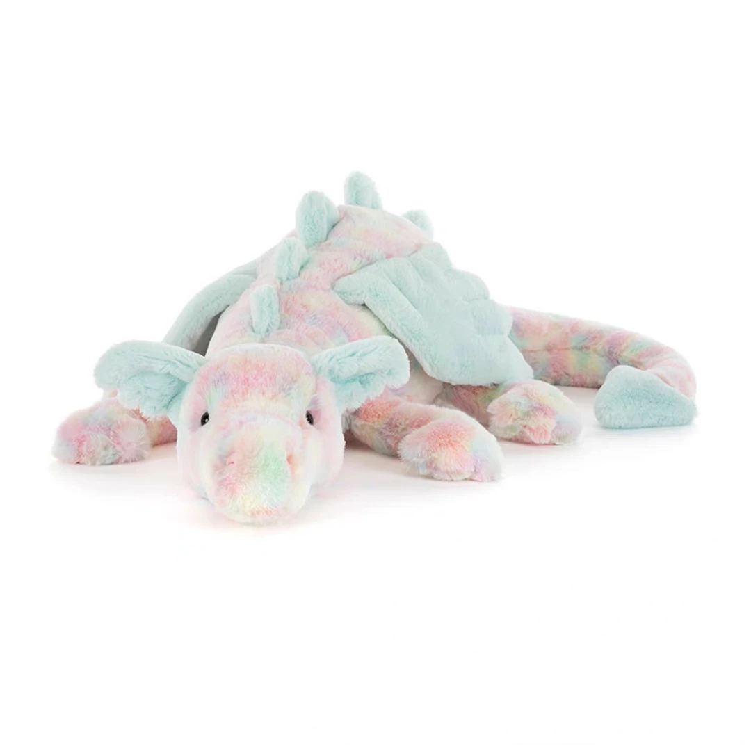 彩虹龙拉祖利亚毛绒玩具安抚娃娃玩偶陪伴公仔送礼生日礼物