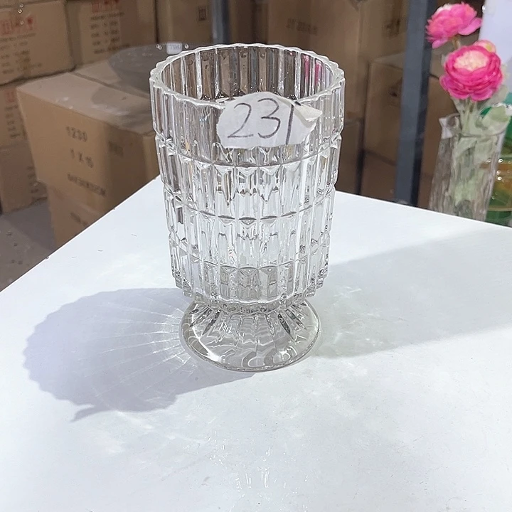 玻璃231高 18口10玻璃花瓶嘎嘎好看玻璃花瓶