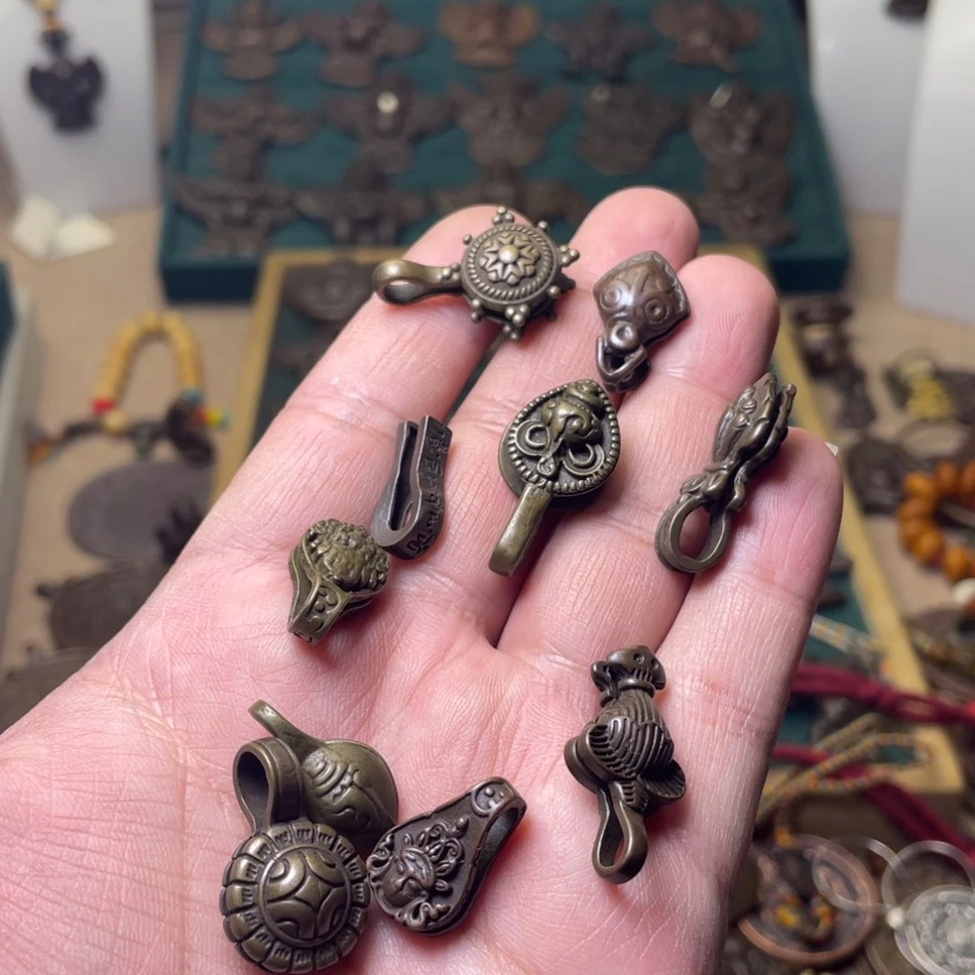 藏传卡子系列十件套