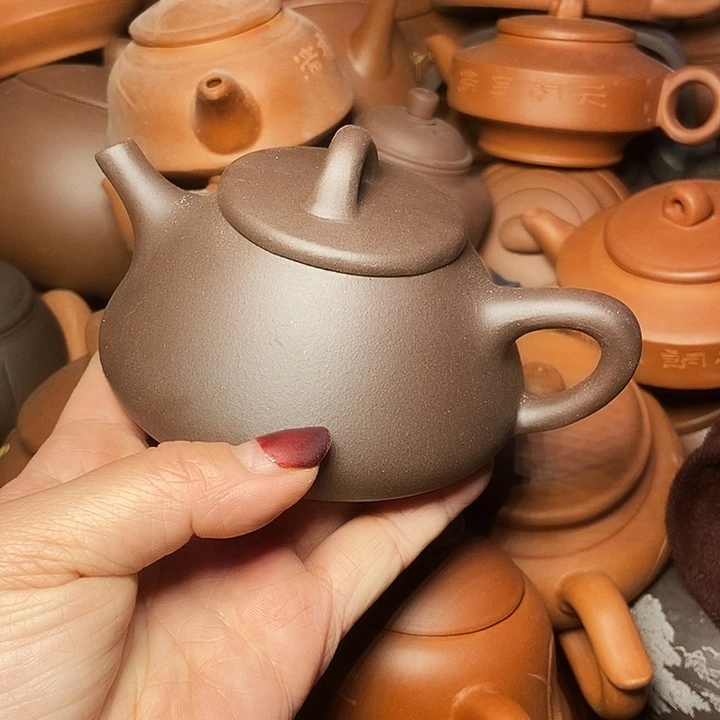砂手工制作宜兴紫砂茶壶