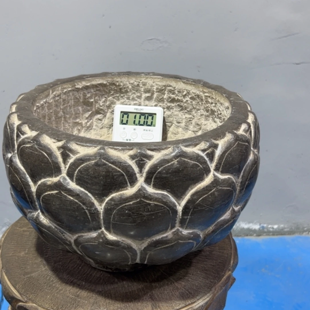 石盆黑青石不包邮