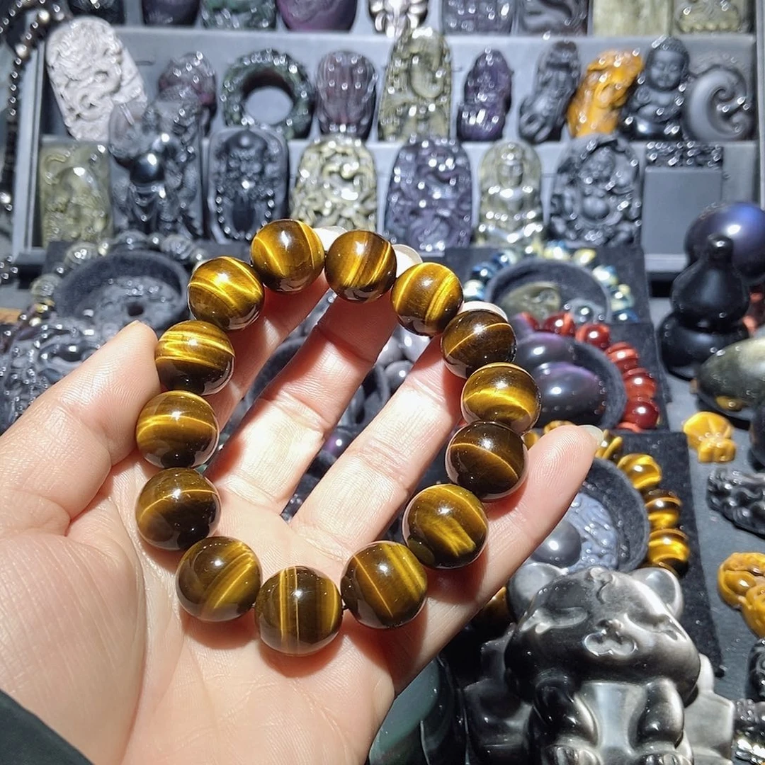木变石（虎睛石）手链未镶嵌D****y