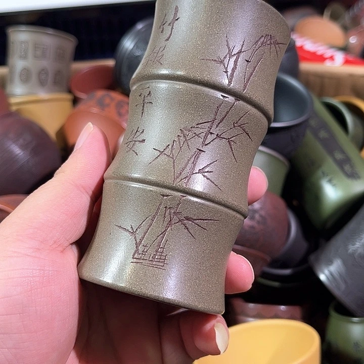 茶杯紫砂全手工紫砂主人杯