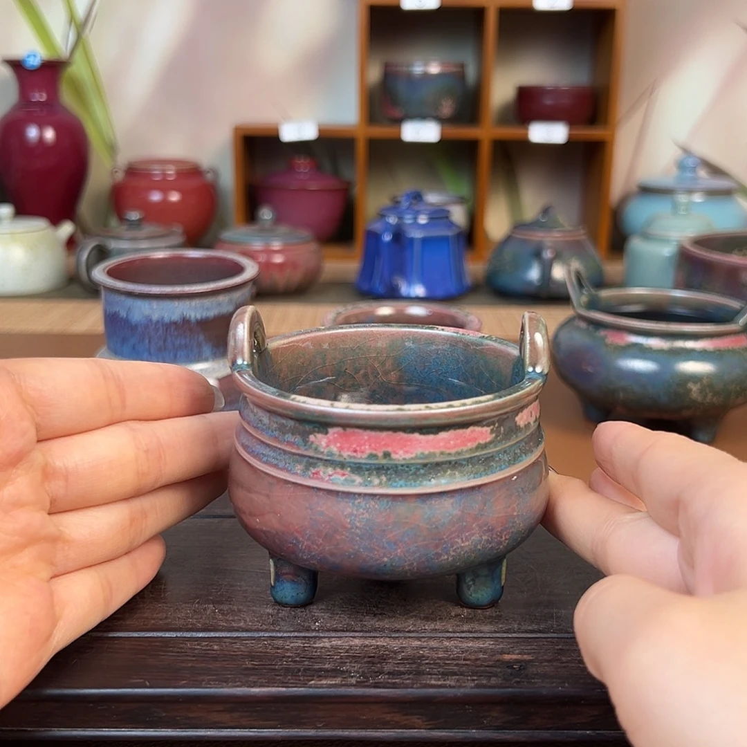 冰***缘摆件神垕原产地钧瓷111