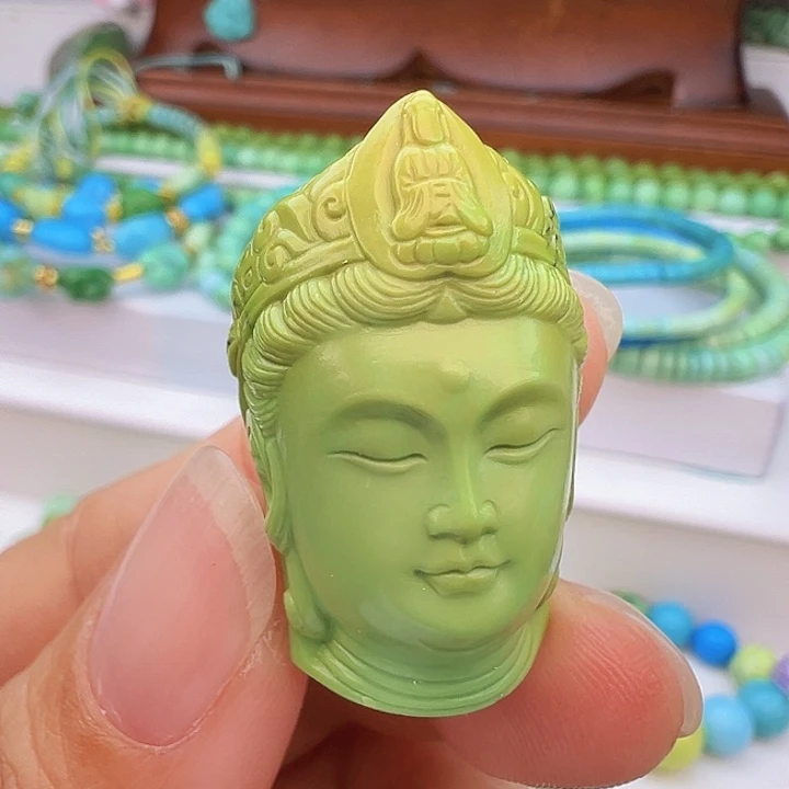 未镶嵌绿松石项链
