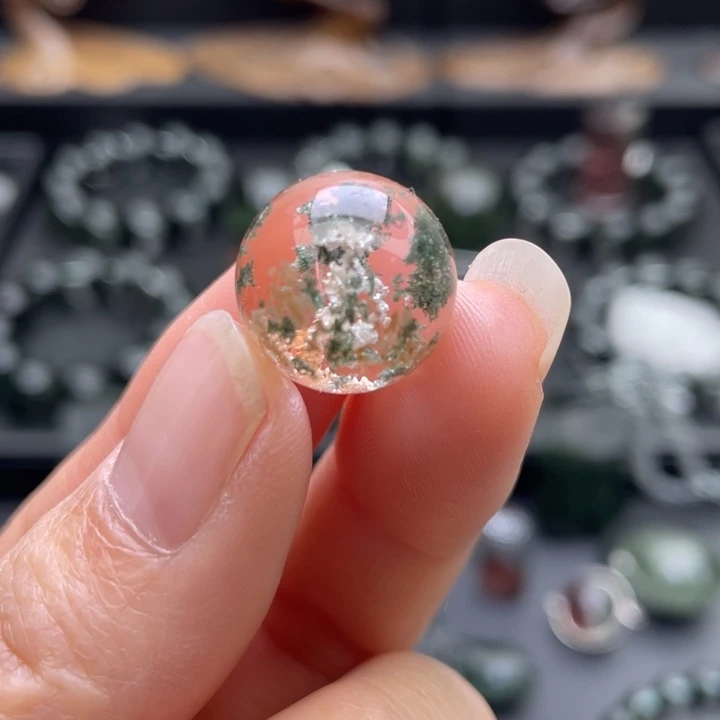 未镶嵌水晶颈饰彩幽灵聚宝盆吊坠