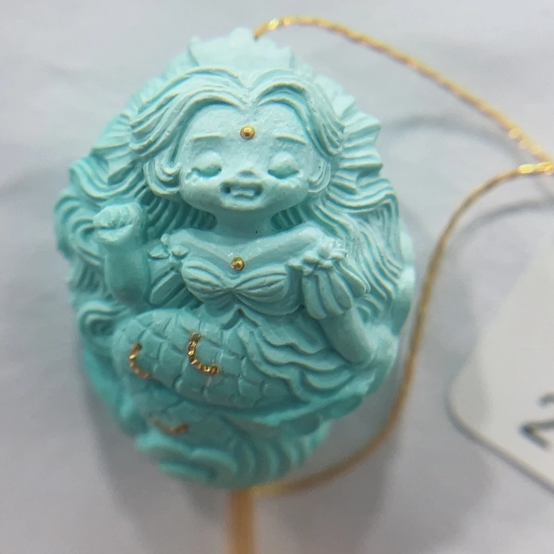 未镶嵌绿松石珠宝奇石
