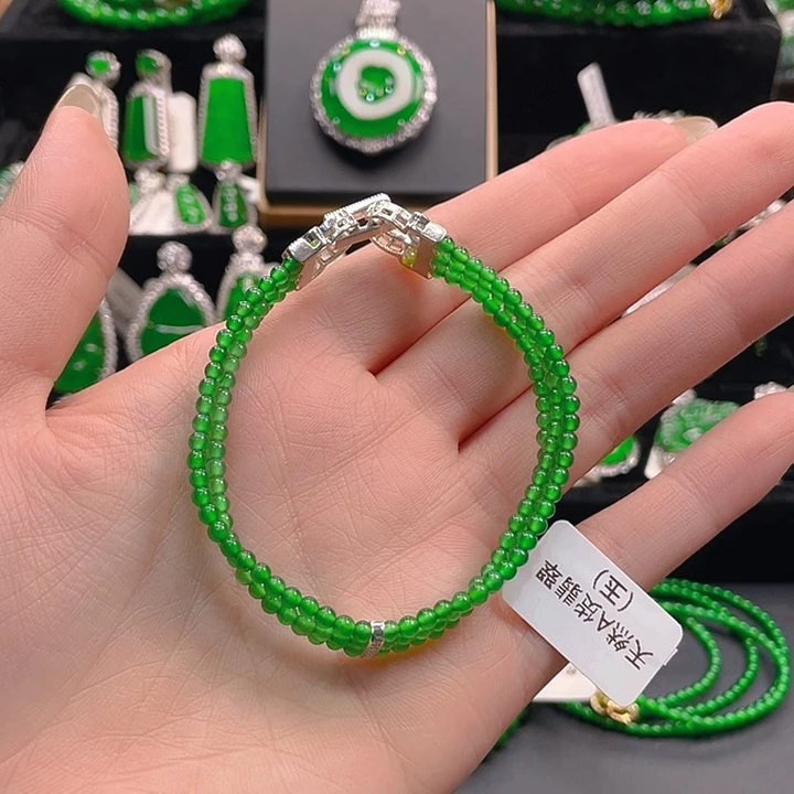 未镶嵌手链翡翠手链