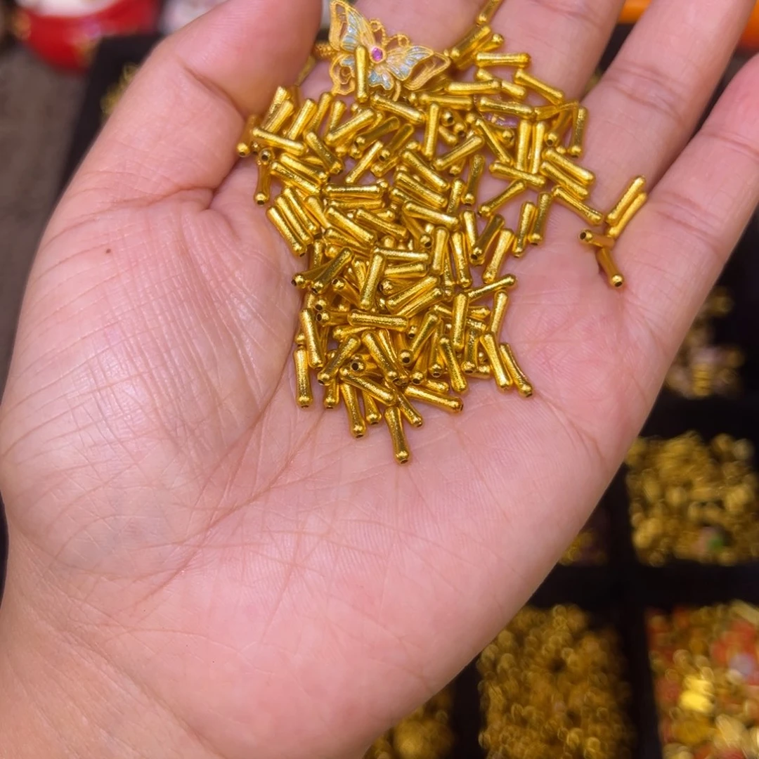 合金小竹节10个装