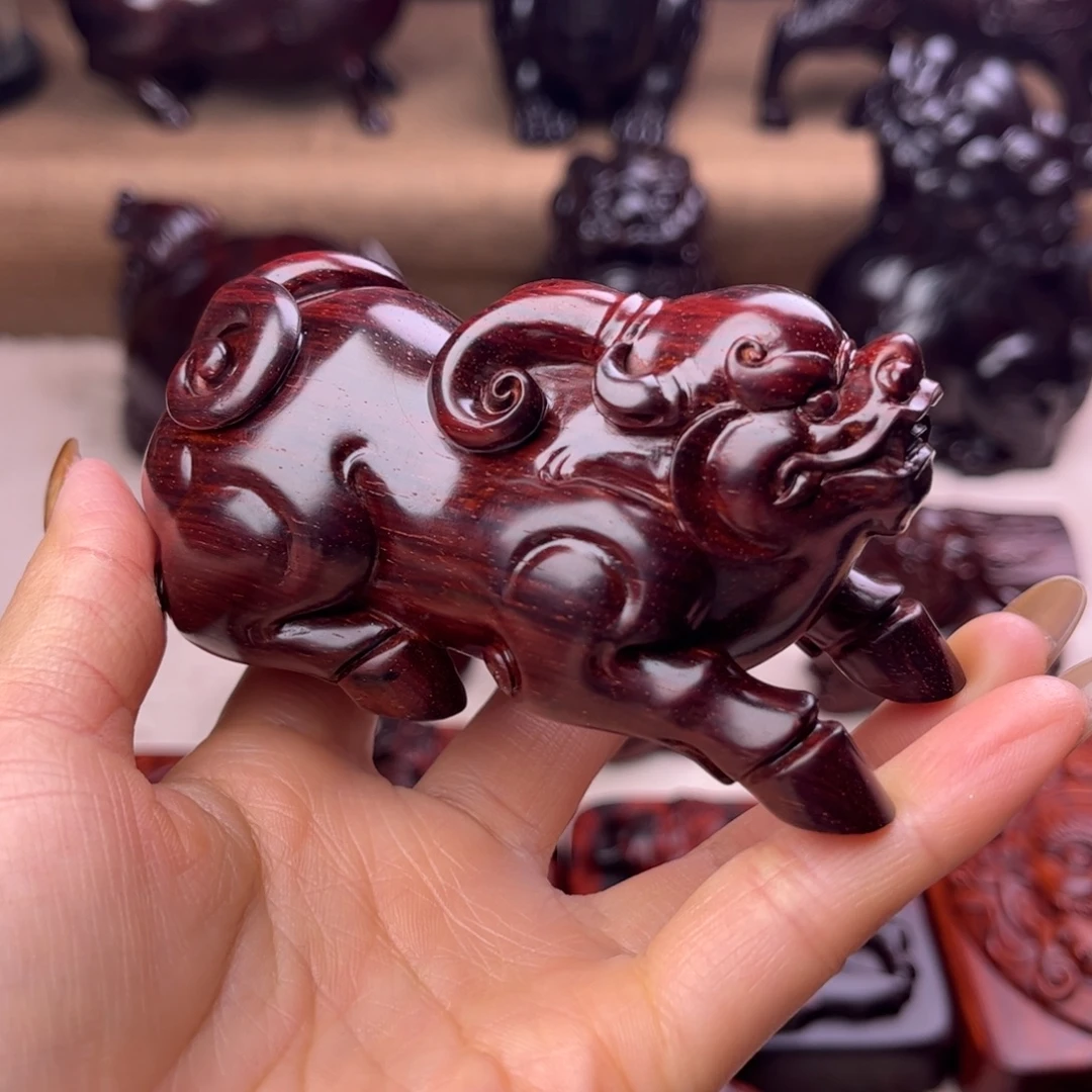 檀香紫檀（小叶紫檀）湘工囚牛