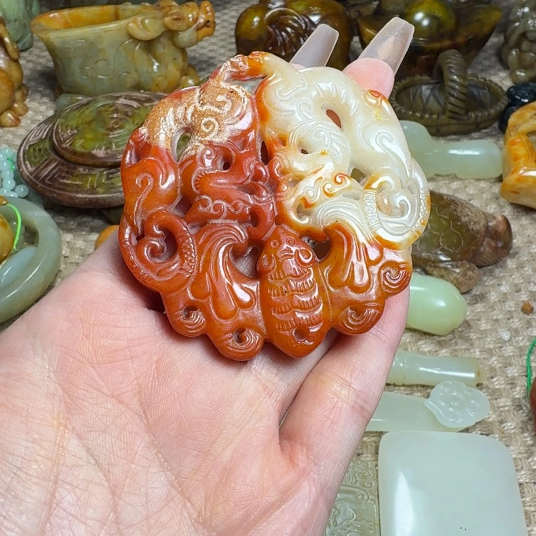 吊坠白玉菩提挂件