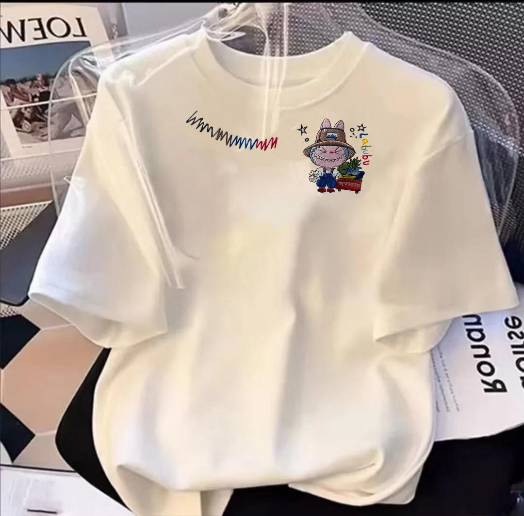 【宠粉福利】W上新女款时尚休闲百搭夏季潮流春夏t恤圆领显瘦短