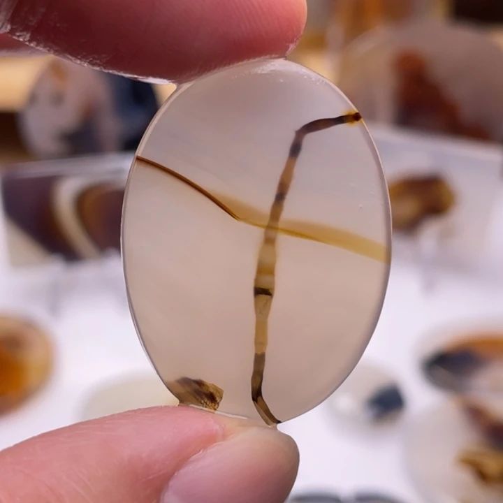 玛瑙/玉髓未镶嵌吊坠(不含链)