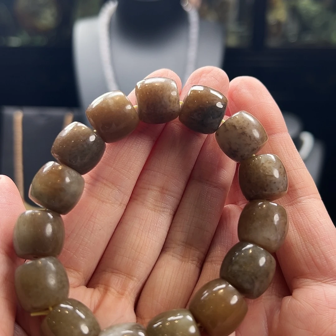 和田玉（糖玉）未镶嵌手链手串