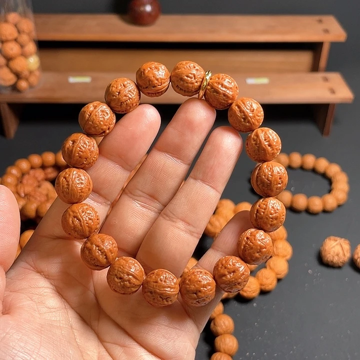 文玩核桃手串九**?小核桃手串