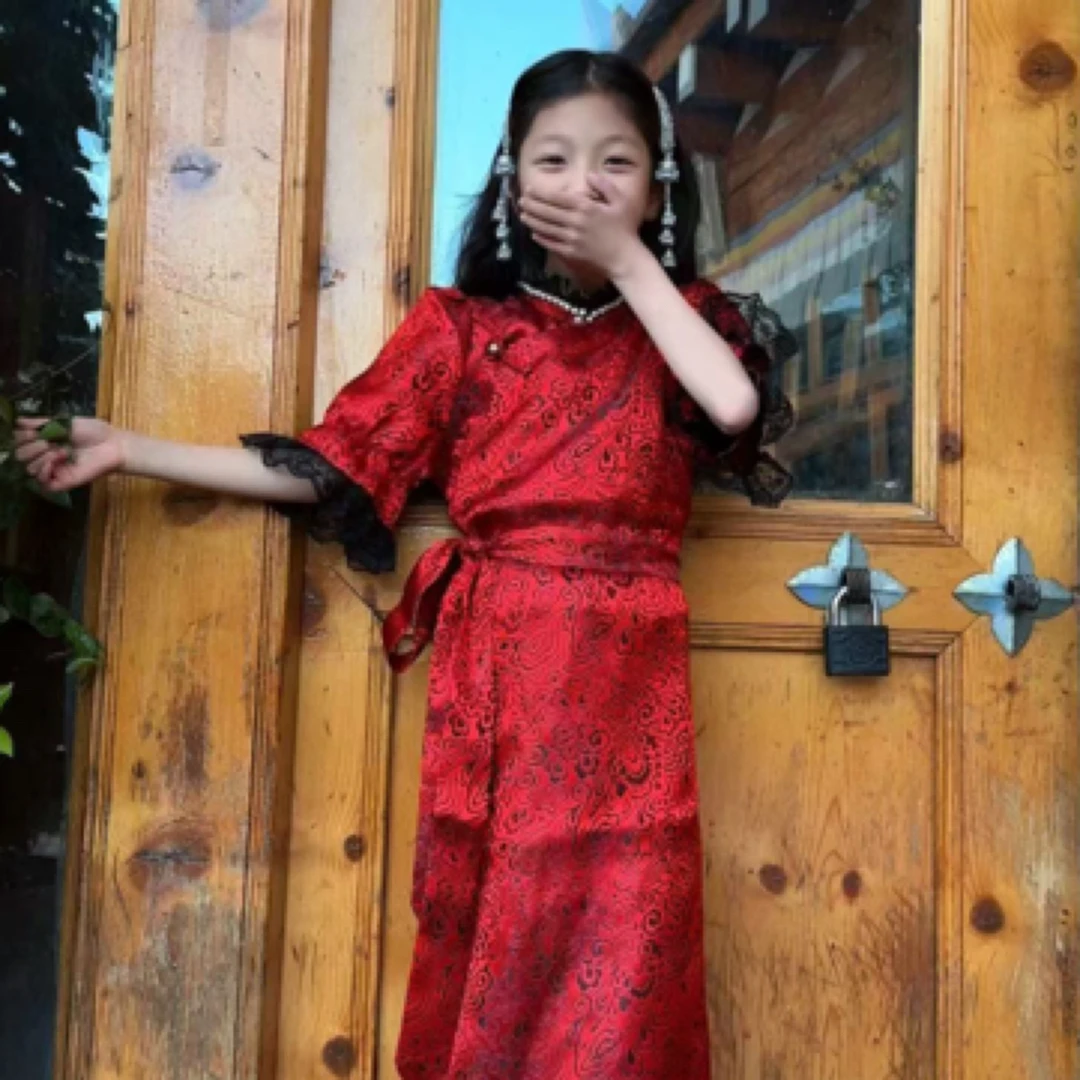 新款儿童藏式博拉