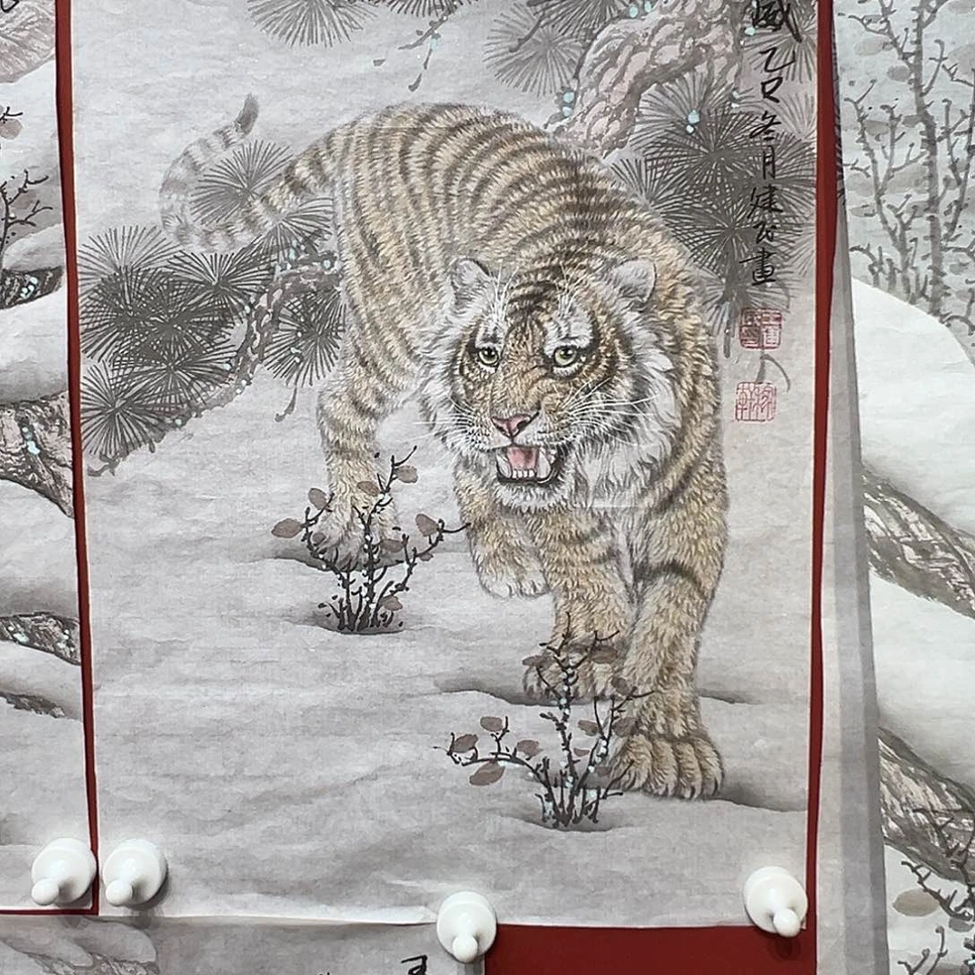 我***3国画赵庆业老师国画作品月