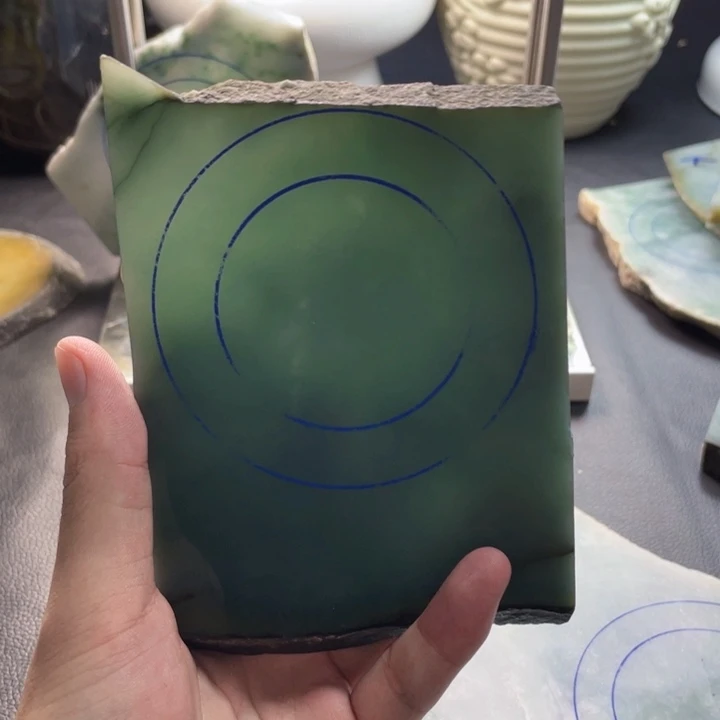 未镶嵌整板定制翡翠天然缅甸翡翠A货