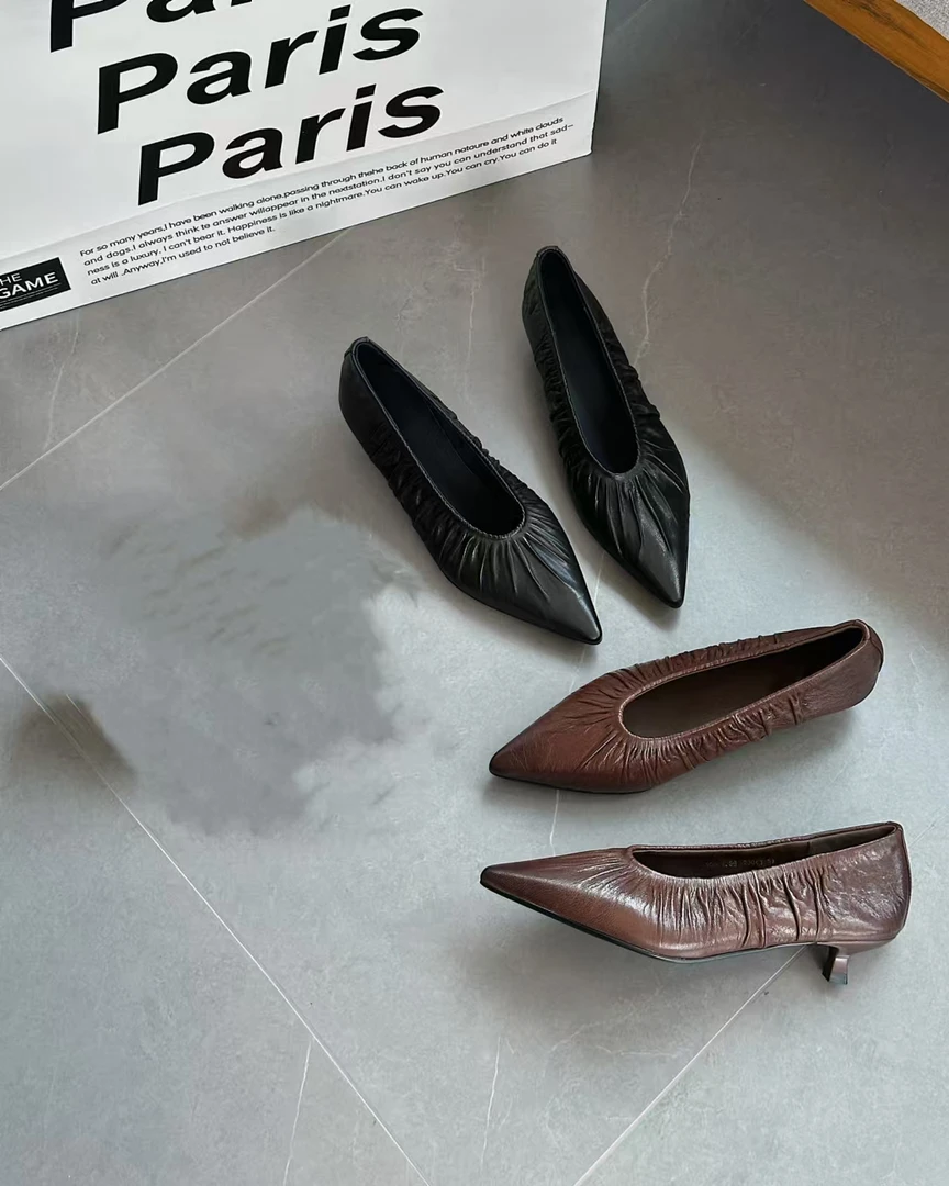 1220-63 女士百搭气质高跟鞋   LBR 43036