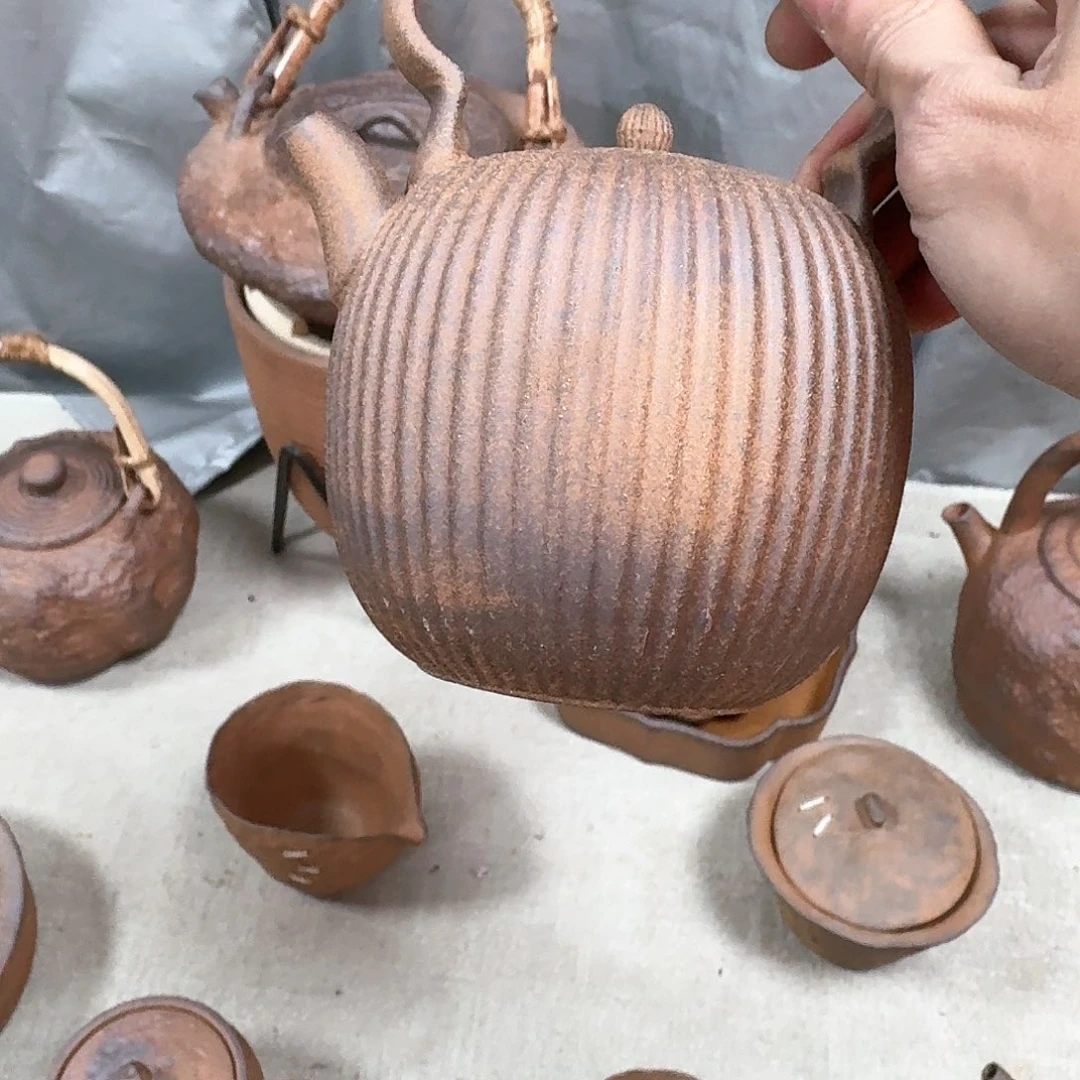 原矿老岩泥茶器系列