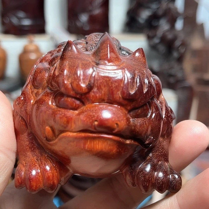 檀香紫檀（小叶紫檀）小叶紫檀金蟾