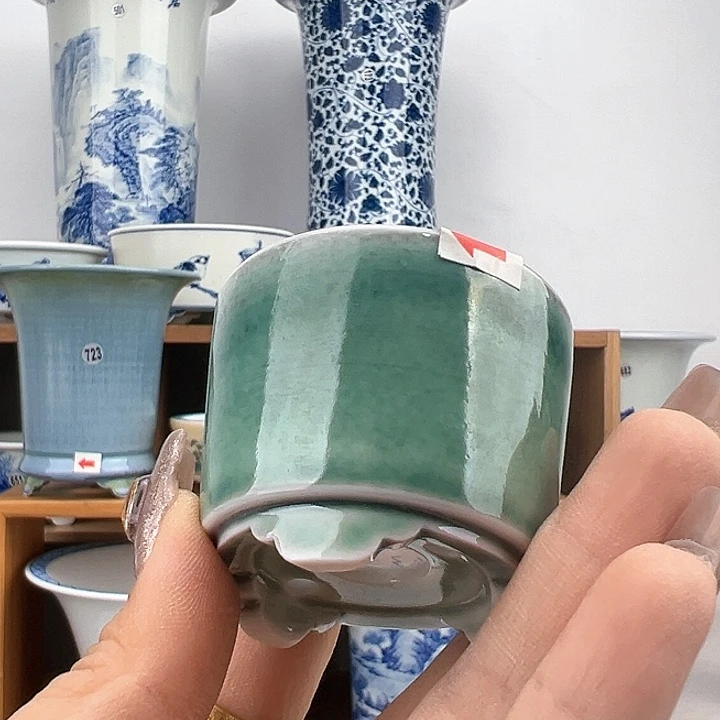 红陶吾**坏手工盆…………